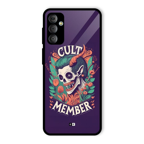 Cult Member Glass Back Case for Galaxy F23