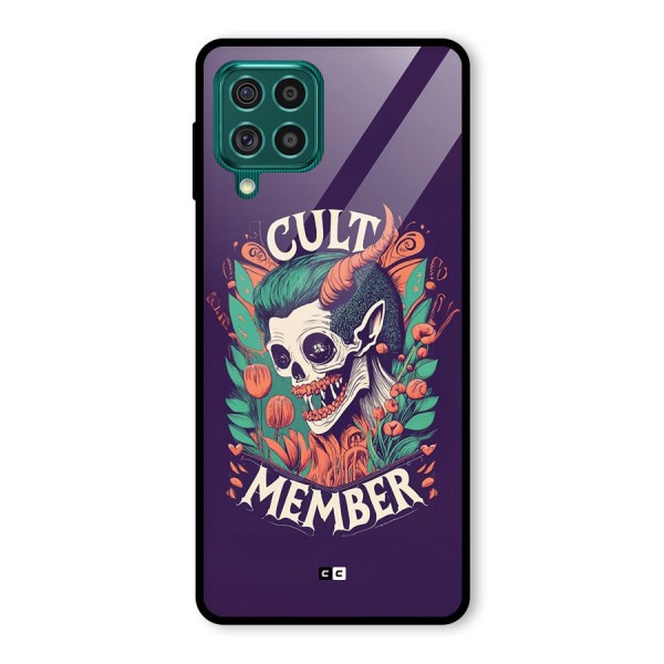 Cult Member Glass Back Case for Galaxy F62