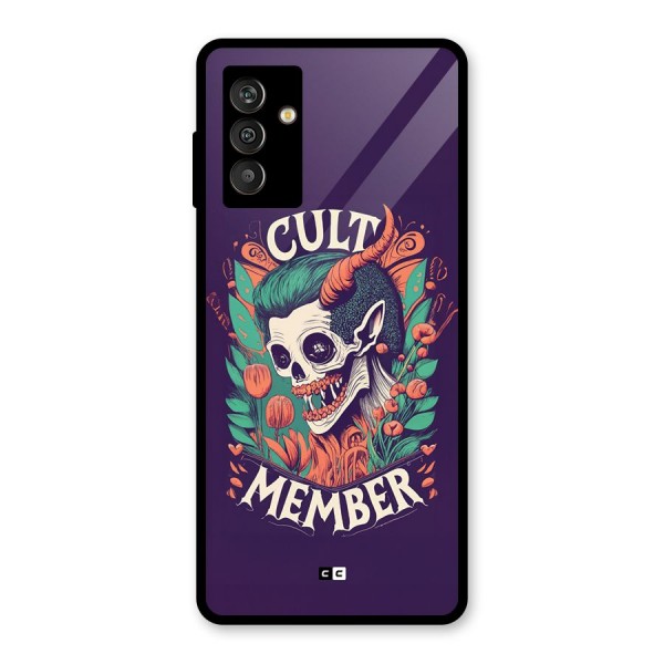 Cult Member Glass Back Case for Galaxy M13