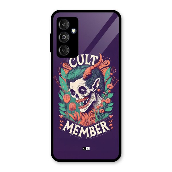 Cult Member Glass Back Case for Galaxy M14 5G