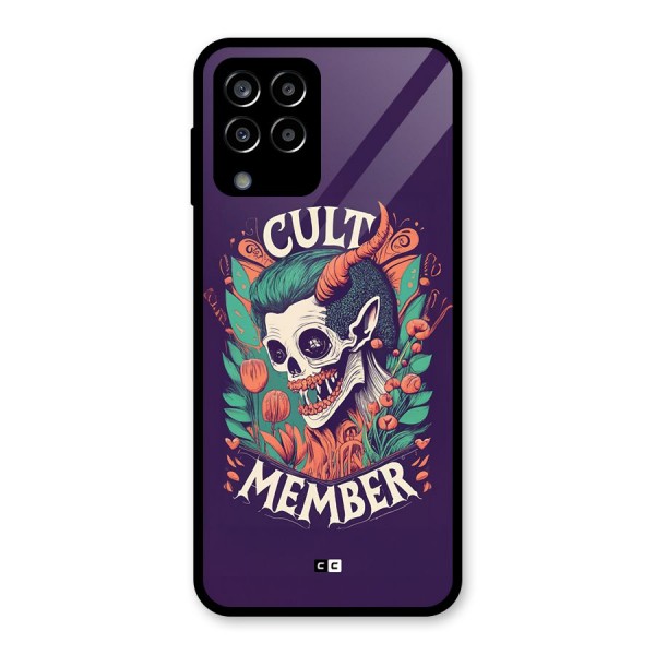 Cult Member Glass Back Case for Galaxy M33