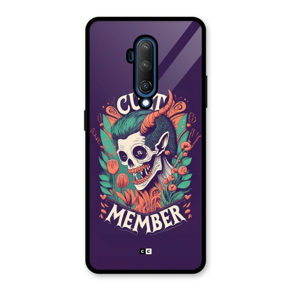 Cult Member Glass Back Case for OnePlus 7T Pro