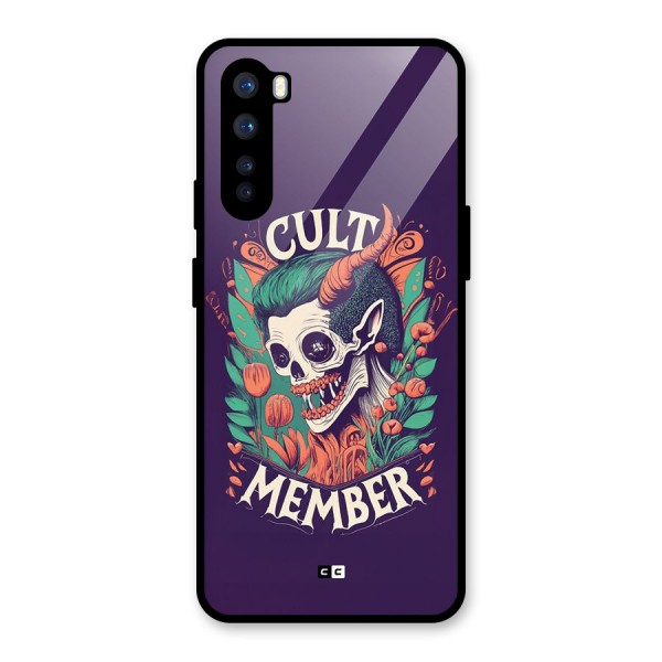 Cult Member Glass Back Case for OnePlus Nord