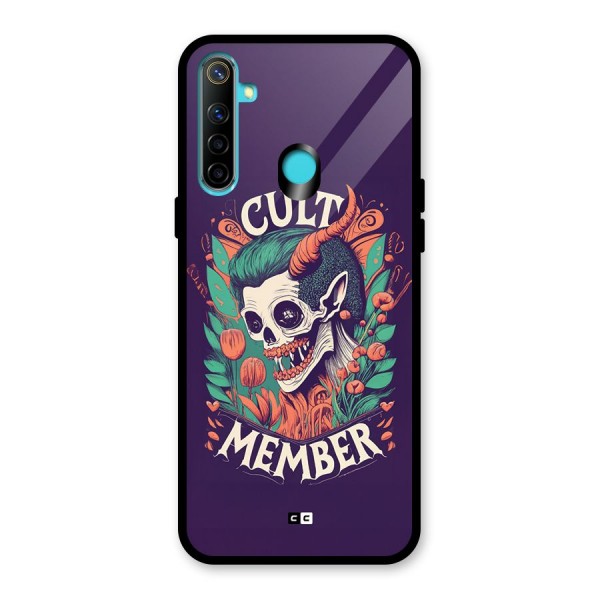 Cult Member Glass Back Case for Realme 5