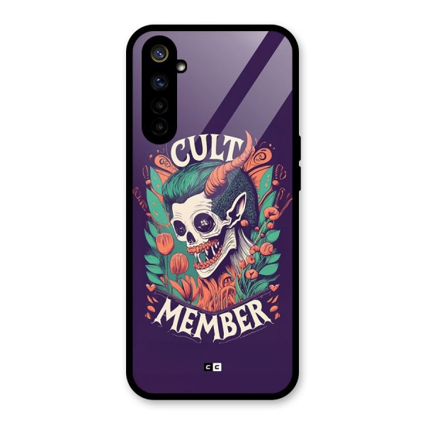 Cult Member Glass Back Case for Realme 6