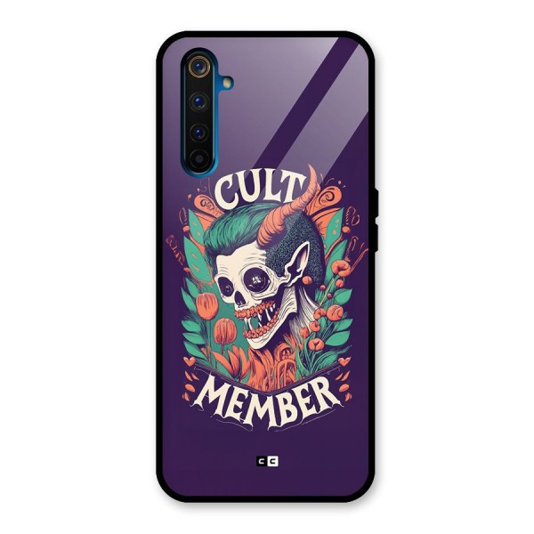 Cult Member Glass Back Case for Realme 6 Pro