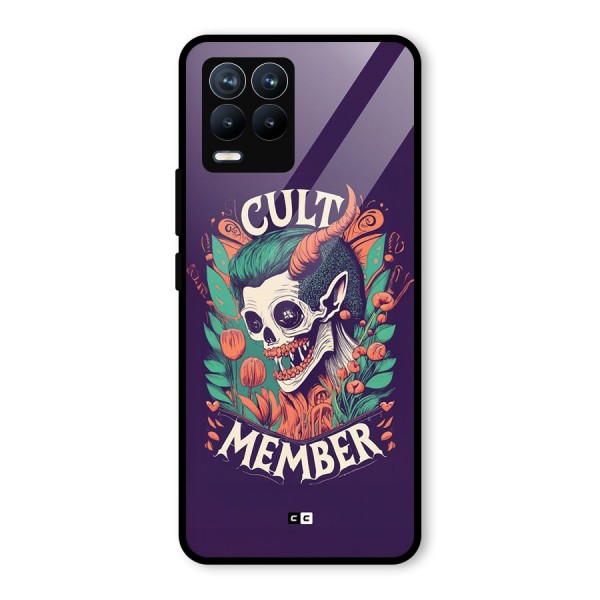 Cult Member Glass Back Case for Realme 8