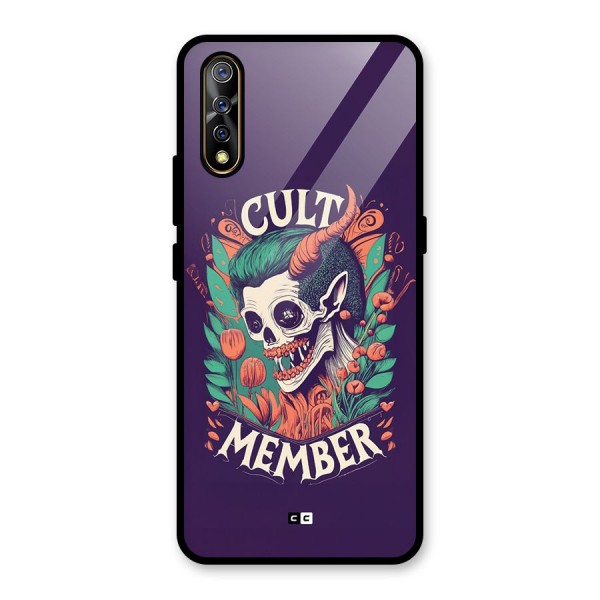 Cult Member Glass Back Case for Vivo Z1x