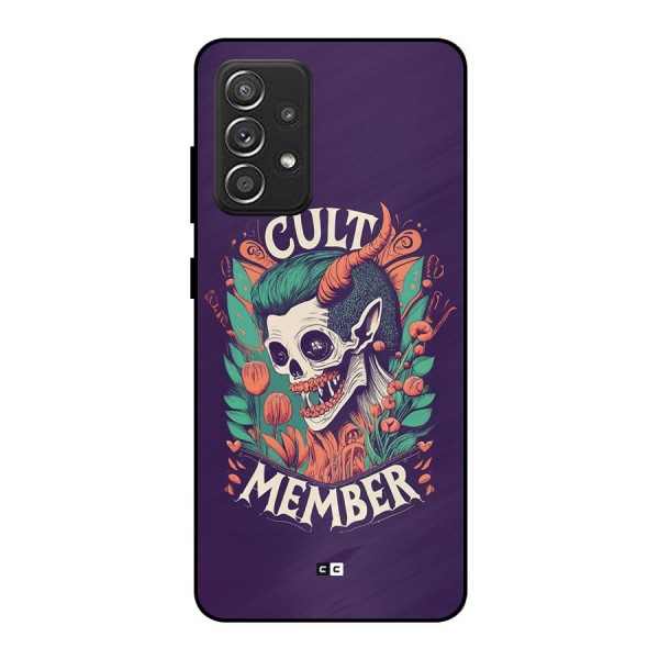 Cult Member Metal Back Case for Galaxy A52