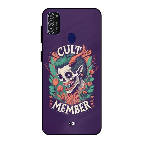 Cult Member Metal Back Case for Galaxy M21