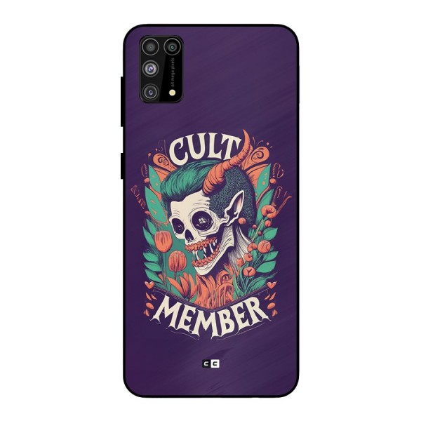 Cult Member Metal Back Case for Galaxy M31