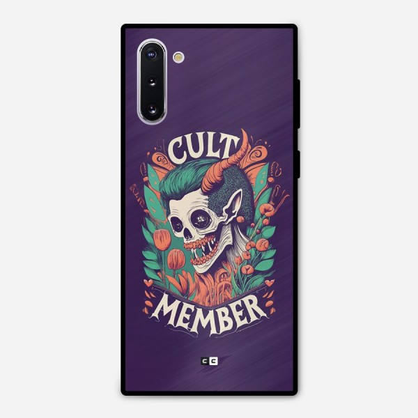 Cult Member Metal Back Case for Galaxy Note 10