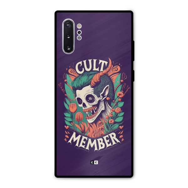 Cult Member Metal Back Case for Galaxy Note 10 Plus