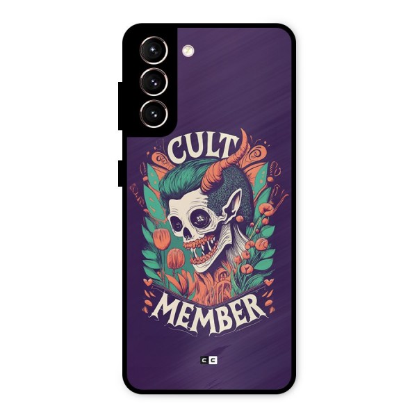 Cult Member Metal Back Case for Galaxy S21 5G