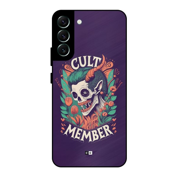 Cult Member Metal Back Case for Galaxy S22 Plus 5G