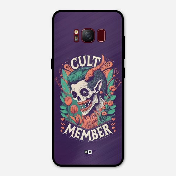 Cult Member Metal Back Case for Galaxy S8