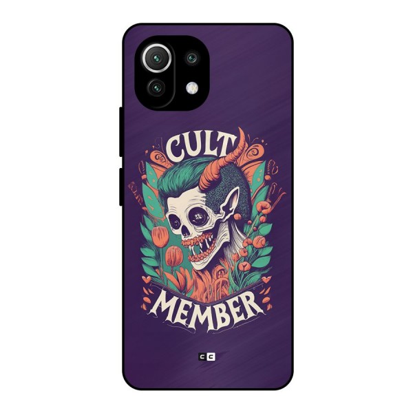 Cult Member Metal Back Case for Mi 11 Lite