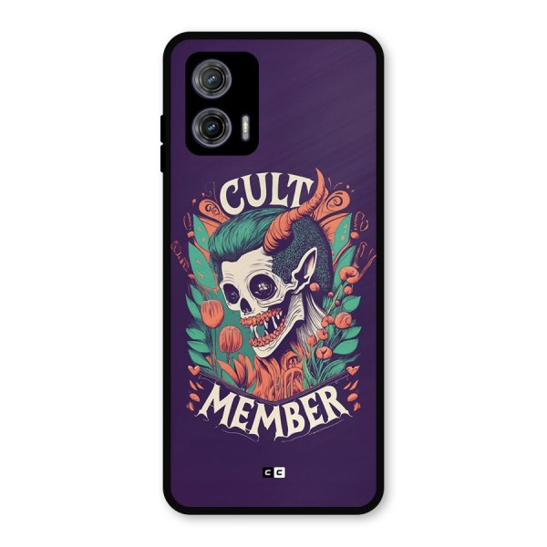 Cult Member Metal Back Case for Moto G73