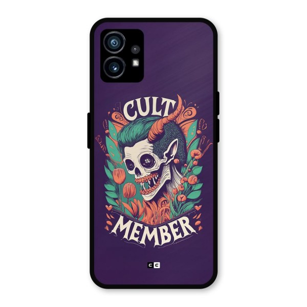 Cult Member Metal Back Case for Nothing Phone 1