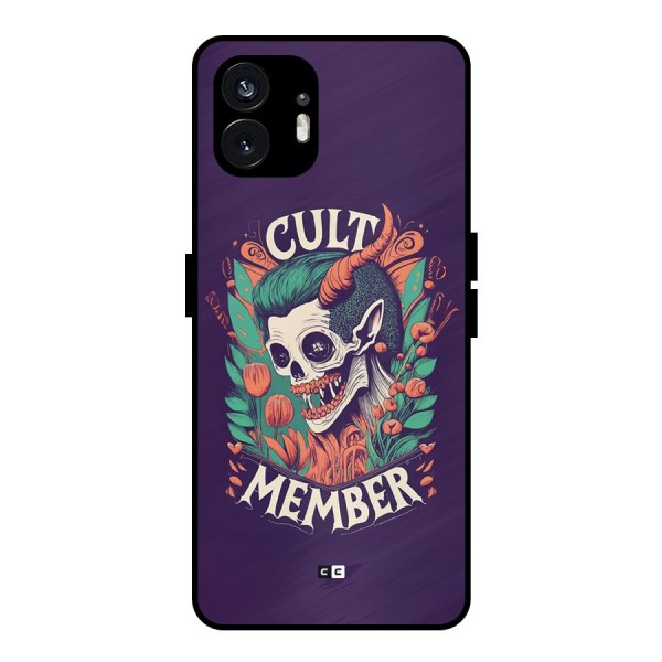 Cult Member Metal Back Case for Nothing Phone 2