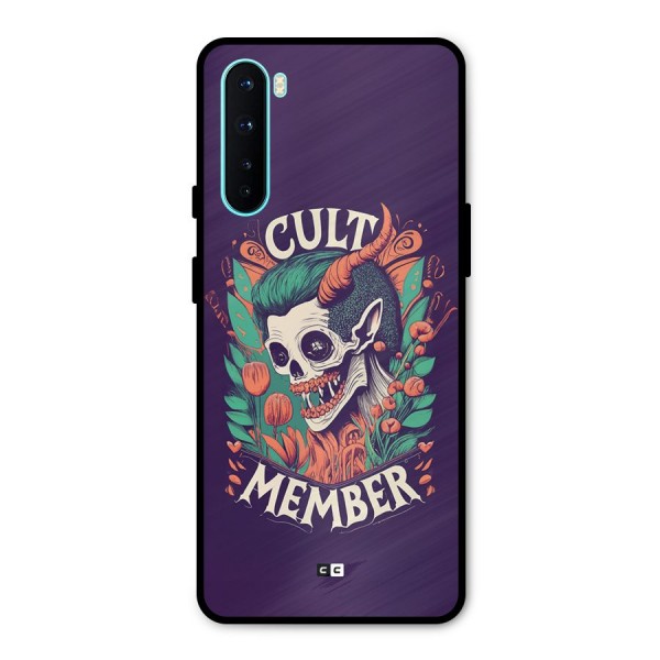 Cult Member Metal Back Case for OnePlus Nord