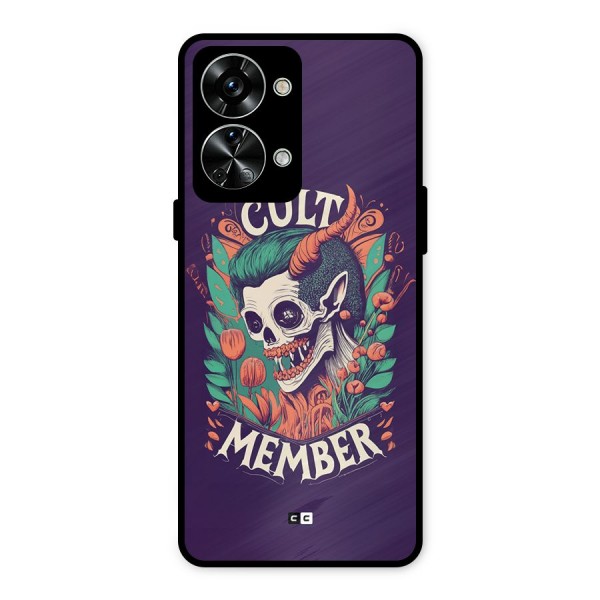 Cult Member Metal Back Case for OnePlus Nord 2T