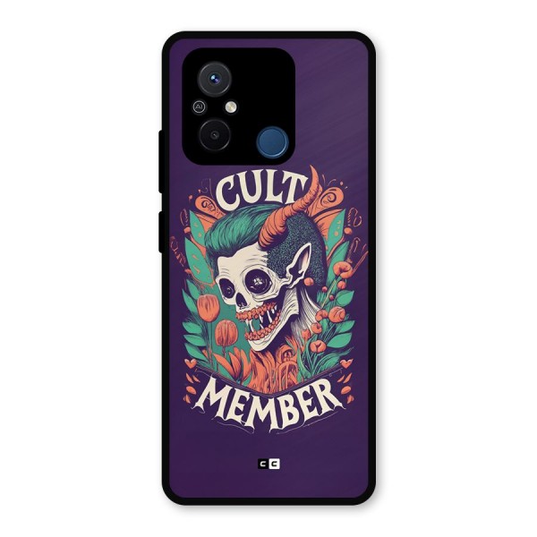 Cult Member Metal Back Case for Poco C55