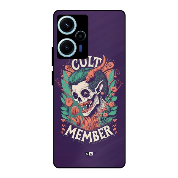 Cult Member Metal Back Case for Poco F5