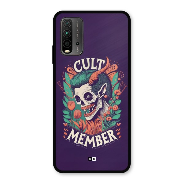 Cult Member Metal Back Case for Redmi 9 Power