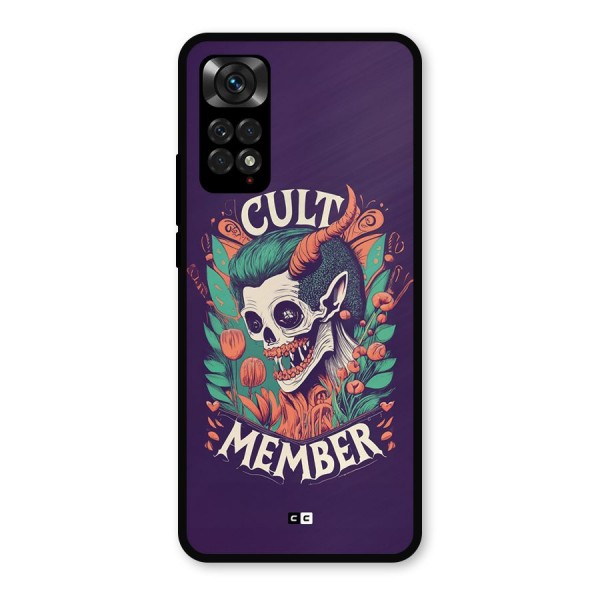 Cult Member Metal Back Case for Redmi Note 11