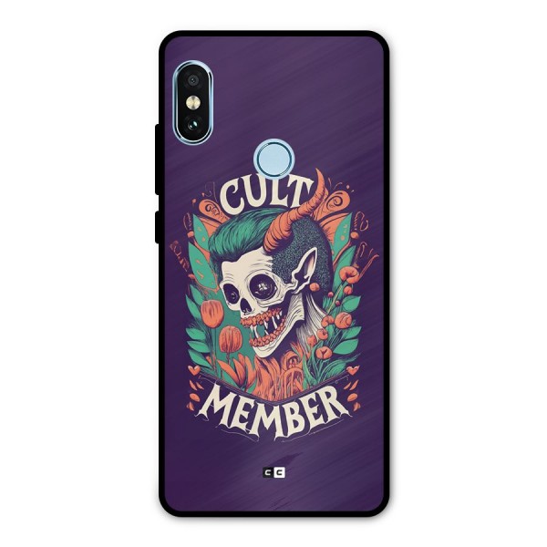 Cult Member Metal Back Case for Redmi Note 5 Pro