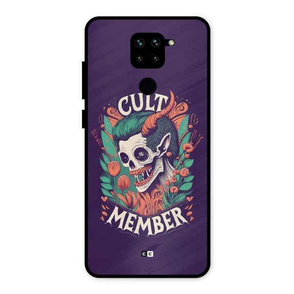 Cult Member Metal Back Case for Redmi Note 9