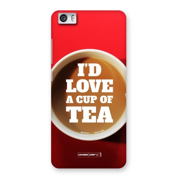 Cup of Tea Back Case for Xiaomi Redmi Mi5