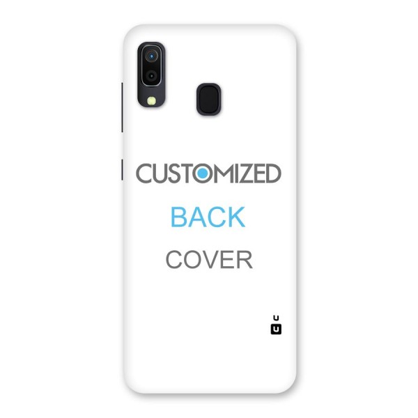 Customized Back Case for Galaxy A20