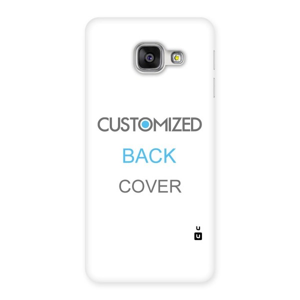 Customized Back Case for Galaxy A3 2016