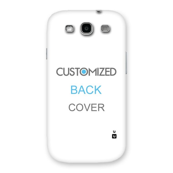 Customized Back Case for Galaxy S3 Neo