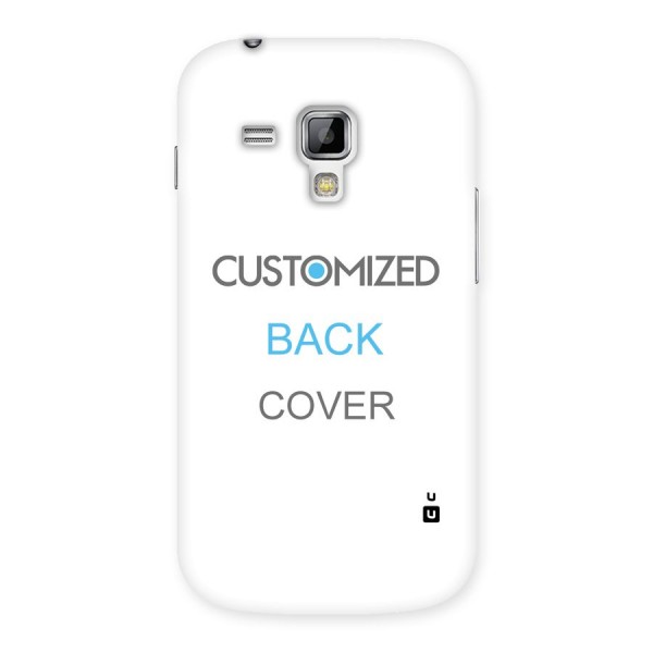 Customized Back Case for Galaxy S Duos