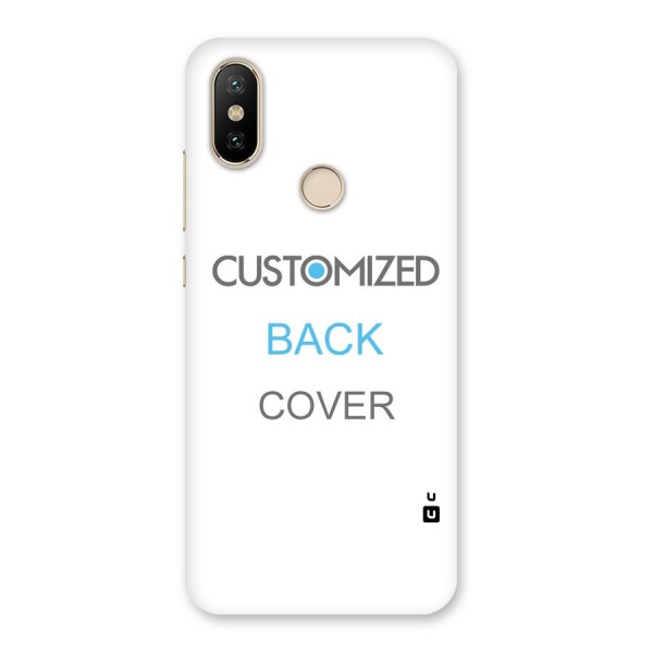 Customized Back Case for Mi A2