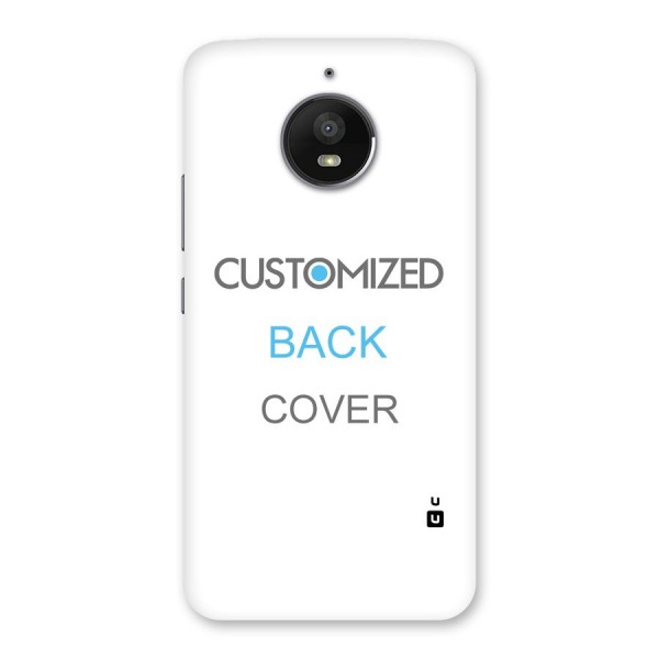 Customized Back Case for Moto E4 Plus