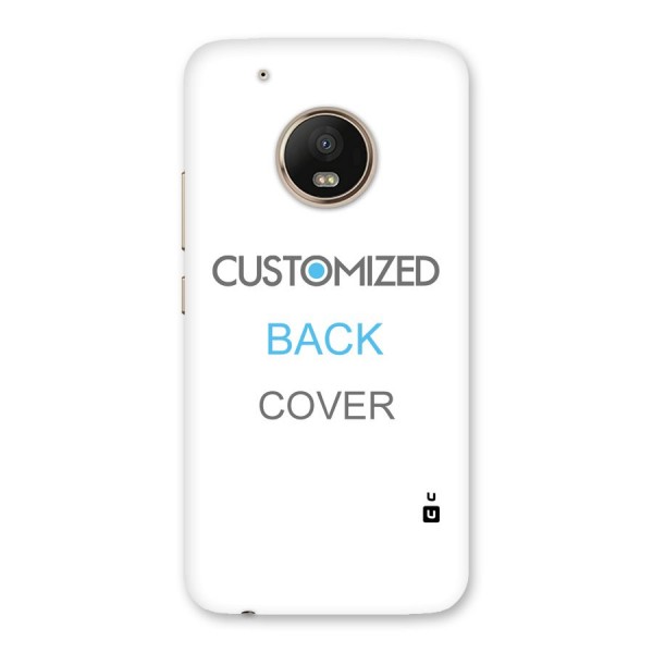 Customized Back Case for Moto G5 Plus