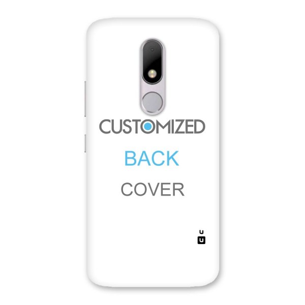 Customized Back Case for Moto M