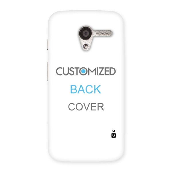 Customized Back Case for Moto X