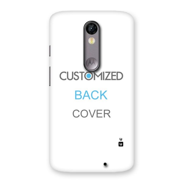 Customized Back Case for Moto X Force