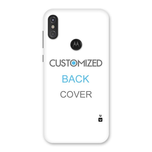 Customized Back Case for Motorola One Power