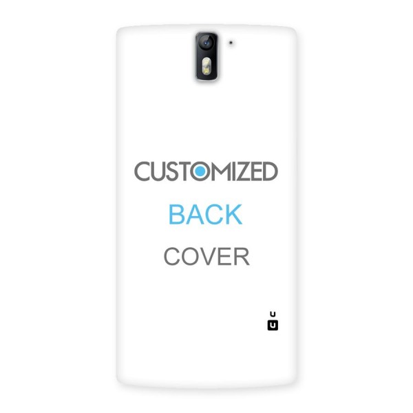 Customized Back Case for One Plus One