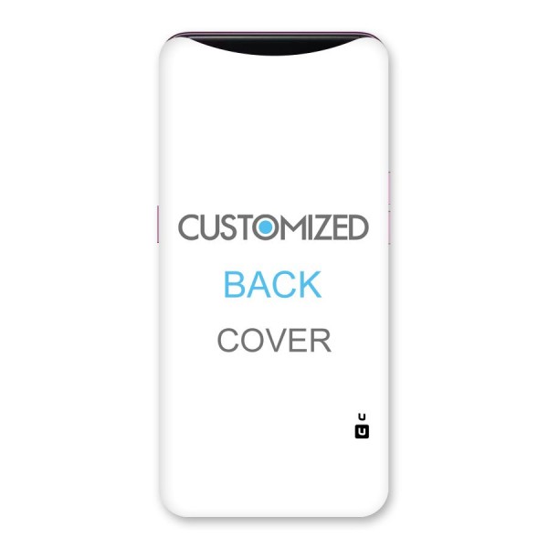 Customized Back Case for Oppo Find X