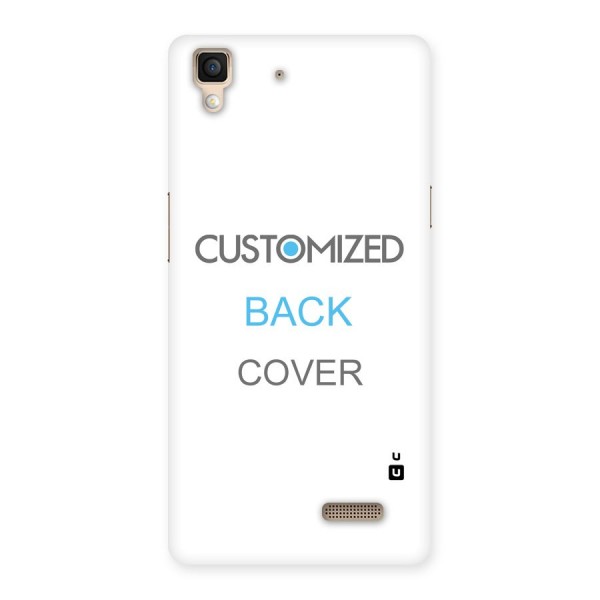 Customized Back Case for Oppo R7