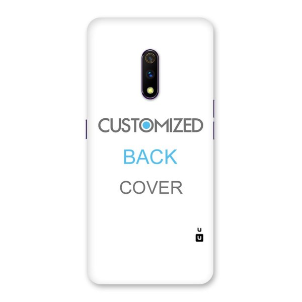 Customized Back Case for Realme X