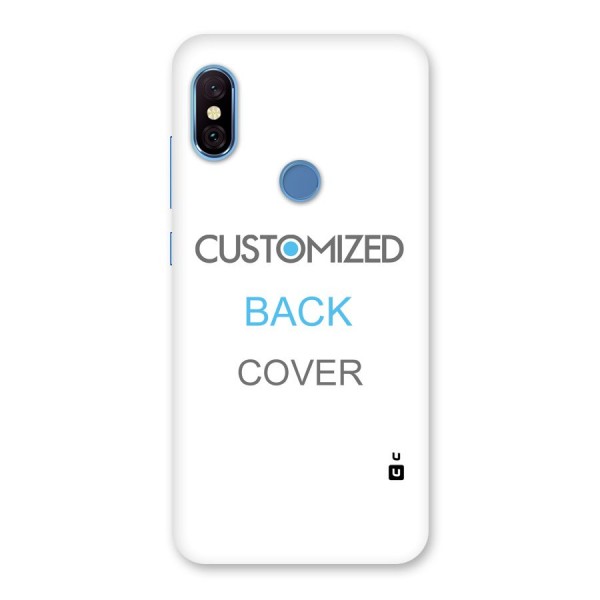 Customized Back Case for Redmi Note 6 Pro