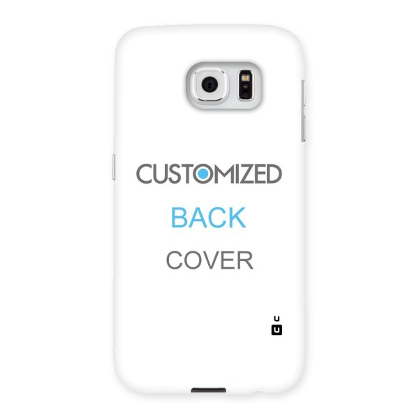 Customized Back Case for Samsung Galaxy S6